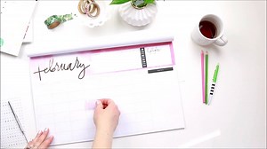 4.1K views · 95 reactions | The Desktop Calendar is a NEW Fresh Start favorite! Watch to see the walk through of all the pages! This is now BACK IN STOCK at Scrapbook.com ---> https://goo.gl/nNeGMz - Jen Evans | Heidi Swapp | Facebook