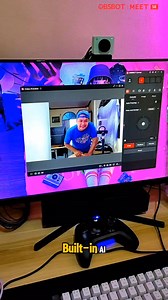 Obsbot meet SE A great budget Camera for Streaming OBSBOT_Official AI auto framing & Gesture control #laptop #pc #webcam #livestreaming #livestreamer #OBSBOT_MeetSE | John Technology