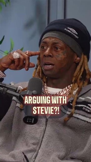 Lil Wayne Got Into an Argument With Stevie Wonder 😂 #hiphop #lilwayne #steviewonder