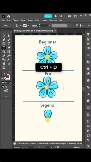 Amazing transformation method in illustrator 🔥