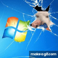 cat eating chips on Make a GIF