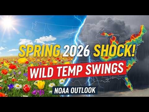 Spring 2026 Weather Rollercoaster NOAA's Surprising Outlook!