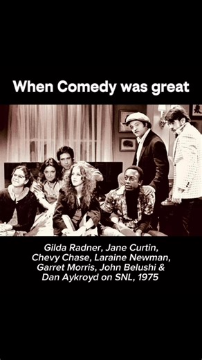The Original Not Ready for Prime Time Players in 1975 1975 wasn’t “nostalgia” yet — it was a TV dare. Gilda Radner. John Belushi. Dan Aykroyd. Chevy Chase. Jane Curtin. Laraine Newman. Garrett Morris. Seven people, live TV, and comedy that didn’t ask permission. They weren’t polished. They were dangerous (in the best way). And once they hit, every sketch show after had to chase what they started. Who’s your #1 from the original cast? #SNL #SaturdayNightLive #NotReadyForPrimeTimePlayers #ClassicS