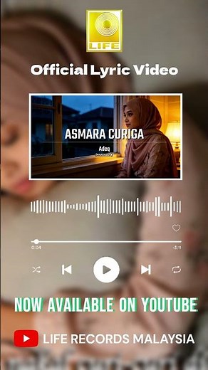Adeq - Asmara Curiga (Official Lyric Video) is now available on YouTube!