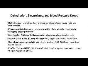 Why You Get Dizzy During Your Period and How to Fix It (key points)