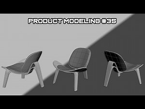 How to Modeling a Chair in 3ds Max #modeling #tips #furniture