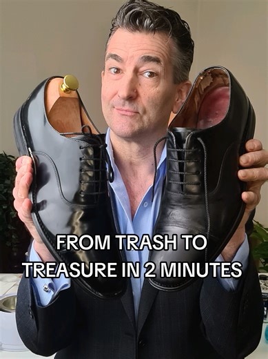 Quick Shoe Restoration: From Trash to Treasure in 2 Minutes