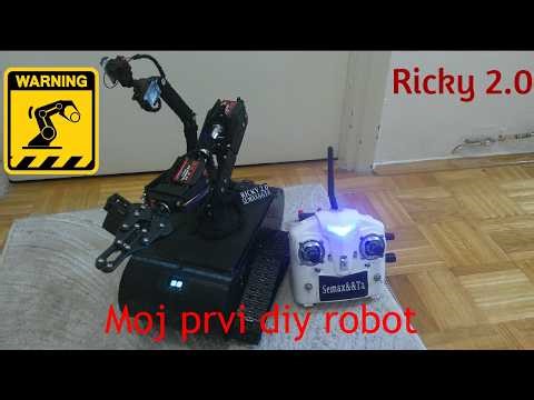 Moj prvi DIY robot Ricky 2.0: Sve što bih volio da sam znao ranije (Cijena i komponente)