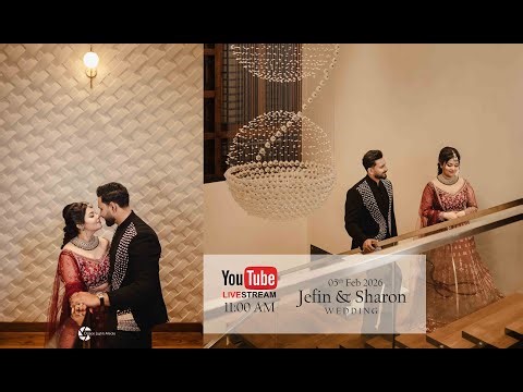 Jefin Joseph & Dr. Sharon Palackatharayil Joseph | Wedding Live Streaming