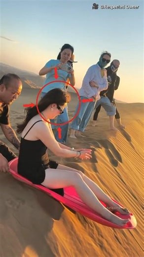 Never Do This On A Desert Slide 😱