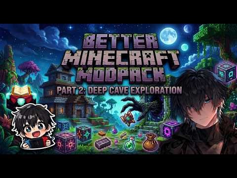 🔴Deep Cave Exploration Gone Wrong in Better Minecraft | FX the Struggler