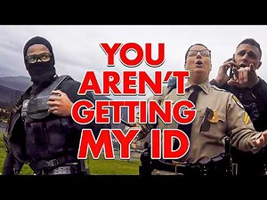 What To Do If Ego Cops Unlawfully Demand ID?Watch And Learn | ID Refusal | First Amendment Protected