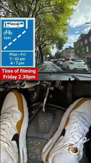 Avoid bus lane fines #drivingtesttips