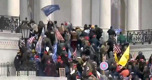 As investigators review Capitol attack videos, some rioters appear to have used military style tactics