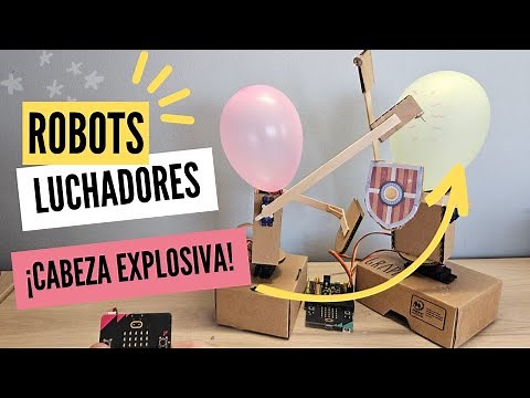 BATTLE BOTS - Como hacer ROBOT de CARTÓN para niños con MOVIMIENTO | Paso a paso MATERIAL reciclado