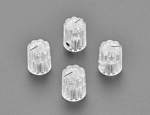 NEW PRODUCTS – Clear Micro Potentiometer Knob – 4 pack