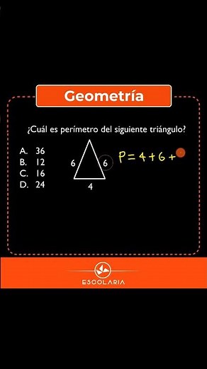 Aprende a calcular el perímetro de un triángulo🔺