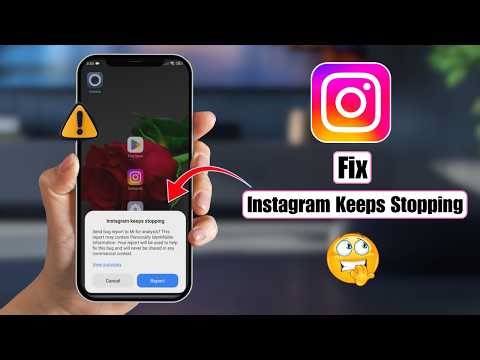 How To Fix Instagram Keeps Stopping Problem (2026) | Instagram App Crashing Fix Android
