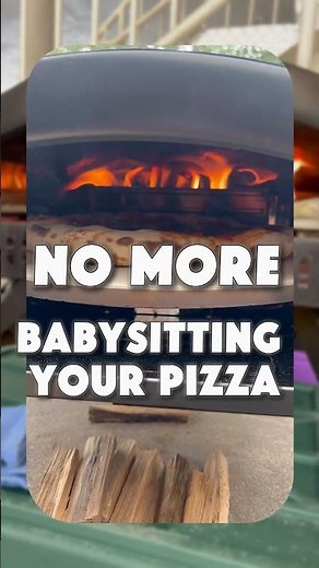 Turn your summer nights into wood-fired feasts. Bertello SimulFIRE 16" Rotating Outdoor Pizza Oven