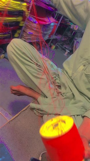 Spinning Traditional Thread at KPK Kite Shop