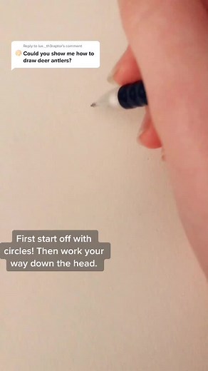 Reply to @lux._th3raptor hope this helps! #drawing #art #deerdrawing #deer #fyyp #foryoupage #fyp #fyyyp #fyyyp #deerdraw