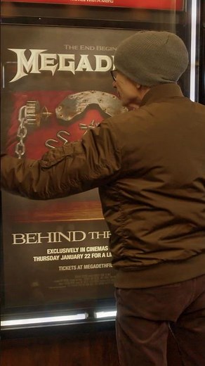 MEGADETH: BEHIND THE MASK is in cinemas tomorrow!🔥 Get your tickets at megadethfilm.com