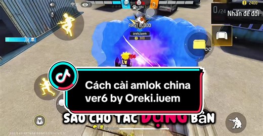 Hướng dẫn cài đặt Aimlock China V6 cho Free Fire