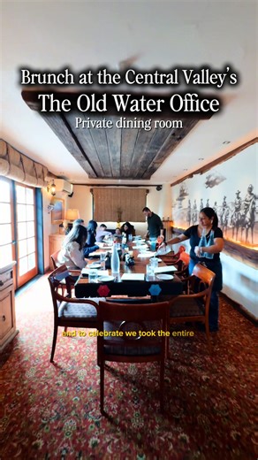 Sunday Birthday Brunch at The Old Water Office in Patterson, CA