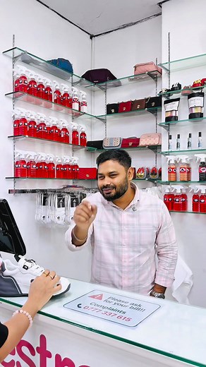 328K views · 7.1K reactions | She came for shoes, left with life lessons  #PlotTwist #RetailDrama #FunnyVideo #NoDiscountZone #SavageCounterGuy | Bestrends.lk | Facebook