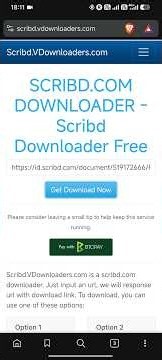 Cara download dokumen Scribd