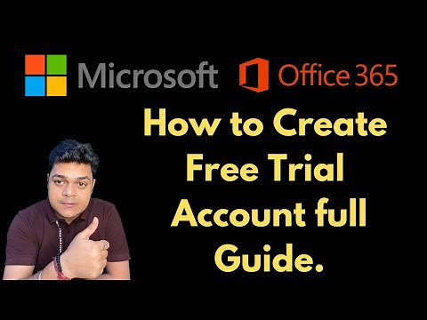 Microsoft 365 Portal Management ! How to create Office 365 Free Trial Account ! Step by step guide !