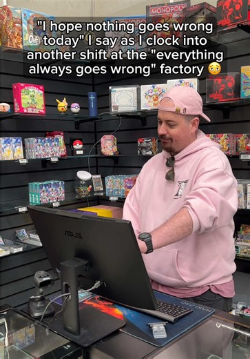 you can't make this stuff up bruh🫩🥀 #pokebox #worklife #relatable #pokemontcg #pokemoncards