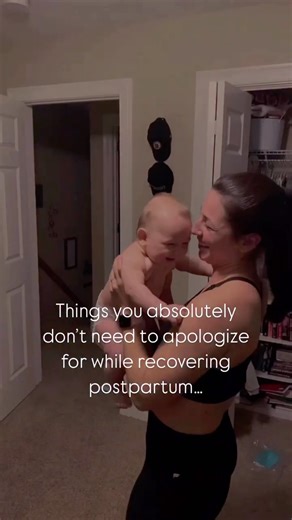 Cassie NP | Postpartum Fitness Coach on Instagram: "No. Never Apologize ⬇️ ❎Taking longer to heal than someone else ❎Saying no to visitors and shutting down bounce-back comments ❎Not loving your scar or your new body ❎Rescheduling your workout because your toddler needed extra cuddles ❎Eating the birthday cake instead of perfect nutrition ❎Choosing a walk over a heavy lift because you were up every 2 hours last night ❎Choosing to make exercise, make you, a priority ❎Needing real help to recover 