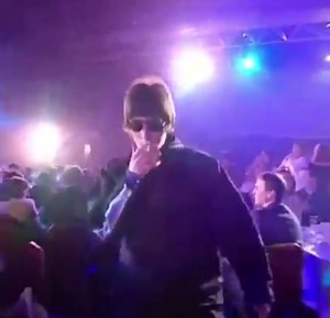 Liam Gallagher's Iconic Walk to Receive Oasis' Brit Award in 1995