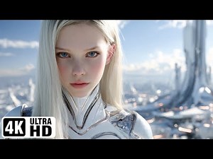 Android Combat Girl | Beautiful Humanoid Androids Girls Year 9700 | Sci-Fi | Future | 4K Part 28