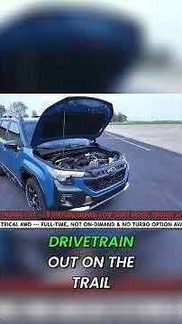 Subaru Forester Wilderness Off Road Power & Gearbox Explained!