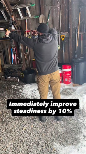 We’re often so focused on looking at the target and what we’re feeling in our release hand that we forget to first solidify the foundation of the entire shot. The draw should lead us to a solid foundation, and once we come to anchor, the remainder of the foundation should laid. If steadiness does not improve, we may be highlighting: -poor control of the scapulae -lack of back tension and engagement -inability to properly use back musculature to achieve alignment | Archery Strong