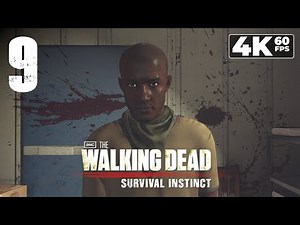 The Walking Dead: Survival Instinct (PC) - 4K60 Walkthrough Mission 9 - Archer Creek