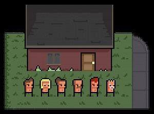 Zombie Game Assets 16x16 by WuzzyWizard