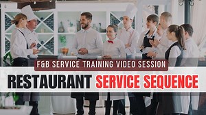 Fine Dining Restaurant SERVICE SEQUENCE I Table Service I F&B Service Knowledge I Waiter do's & dont - Italian Food