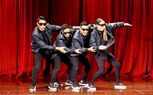 【超帅电音舞】机械舞团Poreotics美国纽约大学公演