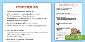 Bonfire Night Quiz