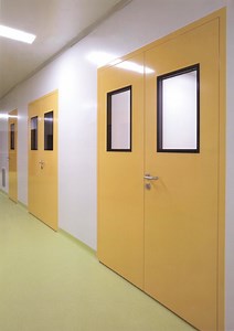 [Hot Item] Airtight Double Swing Lab Purification Door for Cleanroom
