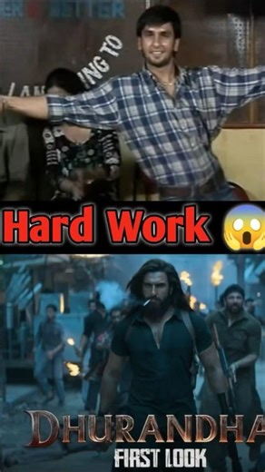 Ranveer singh First Audition vs Dhurandhar look || 😱😱 #dhurandhar #ranveersingh #firstlook #shorts