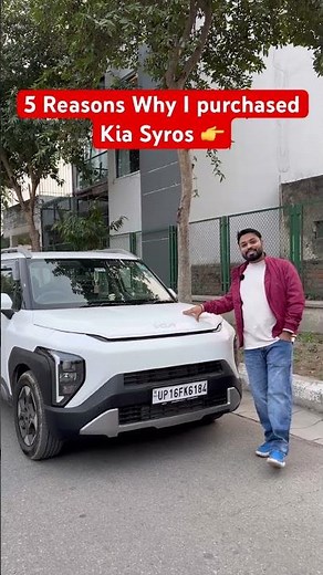 5 Reasons I Bought Kia Syros 2026 🚗 | Honest owner Review