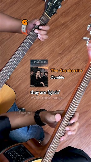 The Cranberries Zombie Guitar Tutorial #guitartutorial #guitarcover #music
