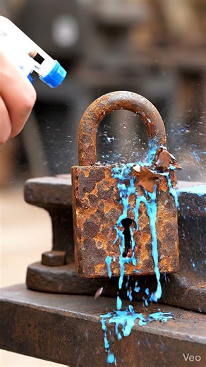 Rusty Door Lock Restoration #rustremoval