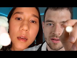 Diagnosing & Treating YOU For Bell's Palsy feat. SemideCoco - VERY Relaxing 😴 [Real Doctor ASMR]