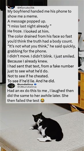 I sent a fake text to my boyfriend—what happened next will shock you 😭