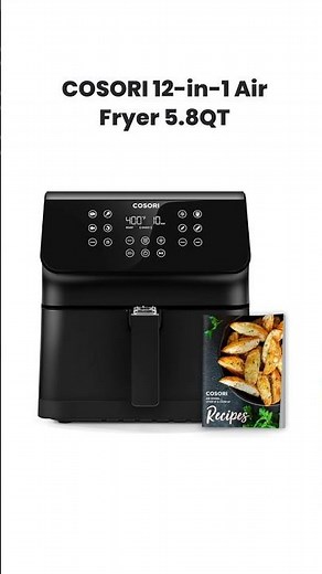 COSORI 12-in-1 Air Fryer 5.8QT Review — Compact, Powerful & Versatile!